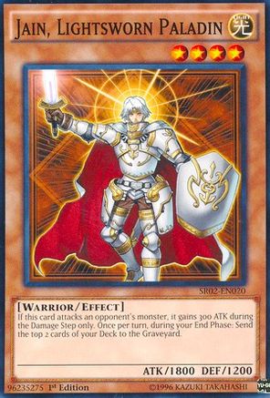 Image of Jain, Lightsworn Paladin (SR02-EN020) - Structure Deck: Rise of the True Dragons 1st Edition