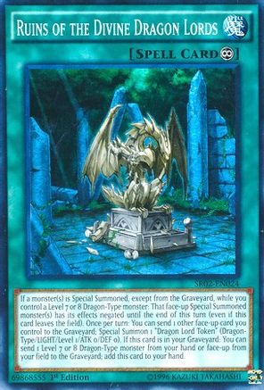 Image of Ruins of the Divine Dragon Lords (SR02-EN024) - Structure Deck: Rise of the True Dragons 1st Edition