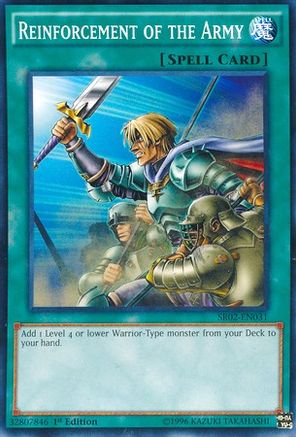 Image of Reinforcement of the Army (SR02-EN031) - Structure Deck: Rise of the True Dragons 1st Edition