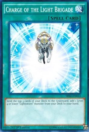 Image of Charge of the Light Brigade (SR02-EN033) - Structure Deck: Rise of the True Dragons 1st Edition