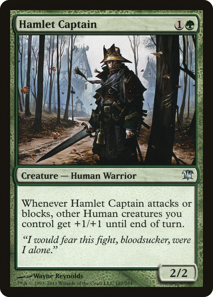 Image of Hamlet Captain (ISD-187) - Innistrad