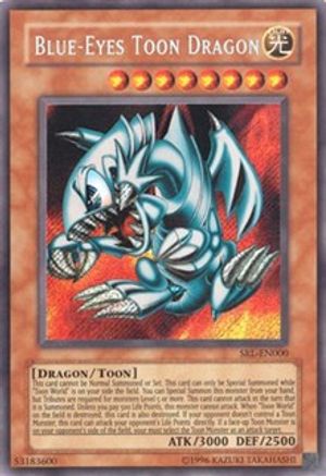 Image of Blue-Eyes Toon Dragon (SRL-EN000) (SRL-EN000) - Spell Ruler (Worldwide English) Unlimited