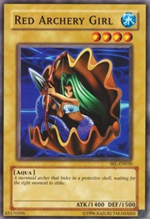 Image of Red Archery Girl (SRL-030) - Spell Ruler Unlimited