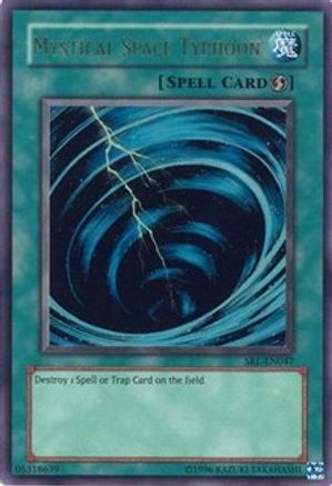 Image of Mystical Space Typhoon (SRL-047) - Spell Ruler Unlimited