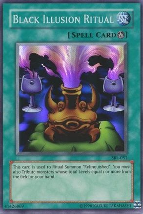 Image of Black Illusion Ritual (SRL-051) - Spell Ruler Unlimited