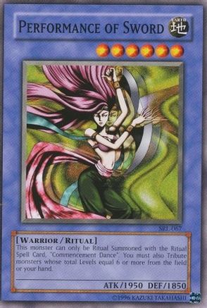 Image of Performance of Sword (SRL-067) - Spell Ruler Unlimited