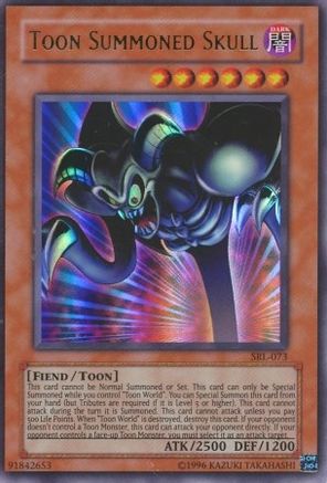 Image of Toon Summoned Skull (SRL-073) - Spell Ruler Unlimited