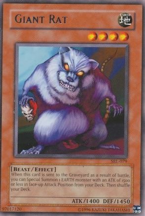Image of Giant Rat (SRL-079) - Spell Ruler Unlimited