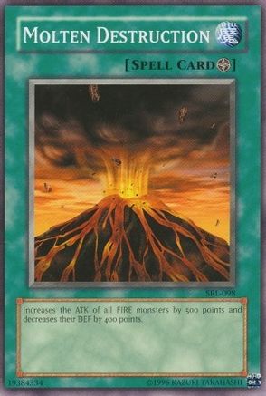 Image of Molten Destruction (SRL-098) - Spell Ruler Unlimited