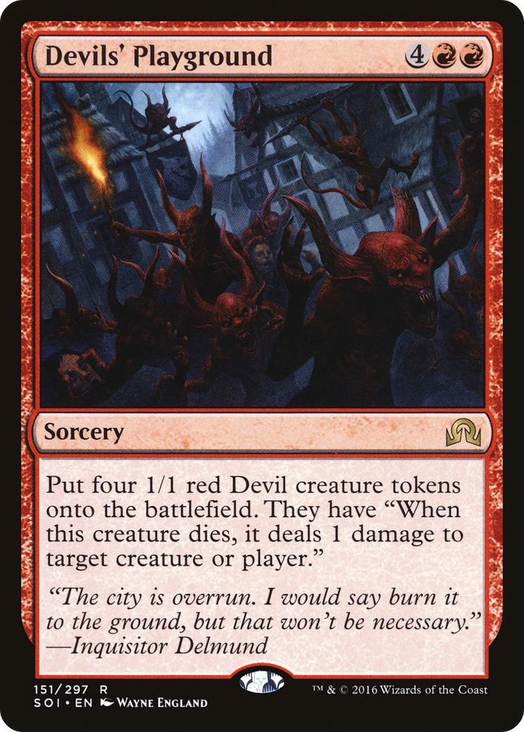 Image of Devils' Playground (SOI-151) - Shadows over Innistrad