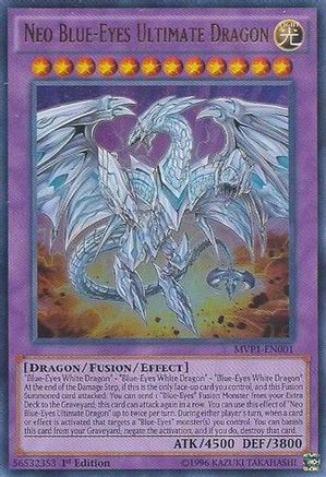 Image of Neo Blue-Eyes Ultimate Dragon (MVP1-EN001) - The Dark Side of Dimensions Movie Pack 1st Edition