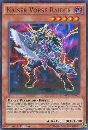 Image of Kaiser Vorse Raider (MVP1-EN002) - The Dark Side of Dimensions Movie Pack 1st Edition