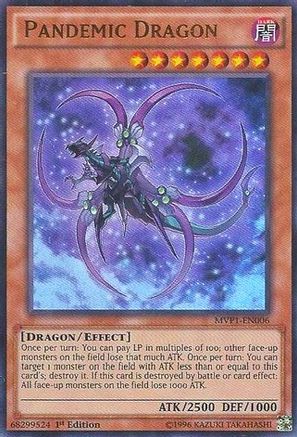 Image of Pandemic Dragon (MVP1-EN006) - The Dark Side of Dimensions Movie Pack 1st Edition