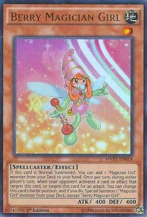 Image of Berry Magician Girl (MVP1-EN014) - The Dark Side of Dimensions Movie Pack 1st Edition