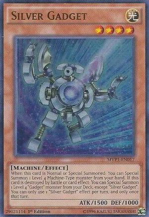 Image of Silver Gadget (MVP1-EN017) - The Dark Side of Dimensions Movie Pack 1st Edition