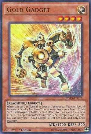 Image of Gold Gadget (MVP1-EN018) - The Dark Side of Dimensions Movie Pack Unlimited