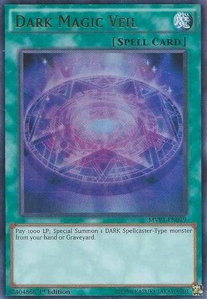 Image of Dark Magic Veil (MVP1-EN019) - The Dark Side of Dimensions Movie Pack 1st Edition