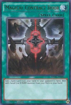Image of Magical Contract Door (MVP1-EN020) - The Dark Side of Dimensions Movie Pack 1st Edition