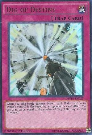 Image of Dig of Destiny (MVP1-EN022) - The Dark Side of Dimensions Movie Pack 1st Edition
