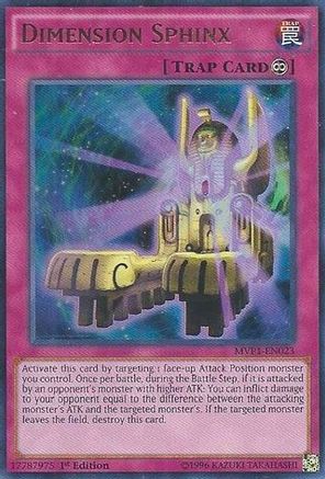 Image of Dimension Sphinx (MVP1-EN023) - The Dark Side of Dimensions Movie Pack 1st Edition