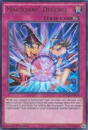 Image of Magicians' Defense (MVP1-EN028) - The Dark Side of Dimensions Movie Pack 1st Edition