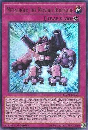 Image of Metalhold the Moving Blockade (MVP1-EN030) - The Dark Side of Dimensions Movie Pack 1st Edition