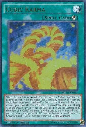 Image of Cubic Karma (MVP1-EN041) - The Dark Side of Dimensions Movie Pack Unlimited