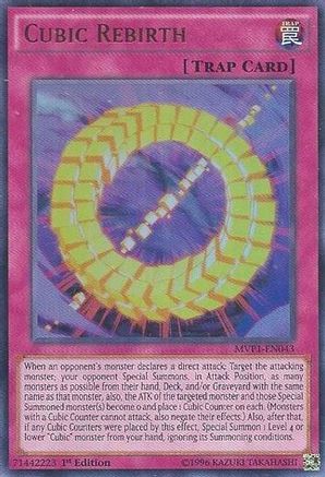 Image of Cubic Rebirth (MVP1-EN043) - The Dark Side of Dimensions Movie Pack 1st Edition