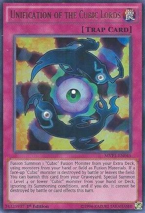 Image of Unification of the Cubic Lords (MVP1-EN045) - The Dark Side of Dimensions Movie Pack 1st Edition