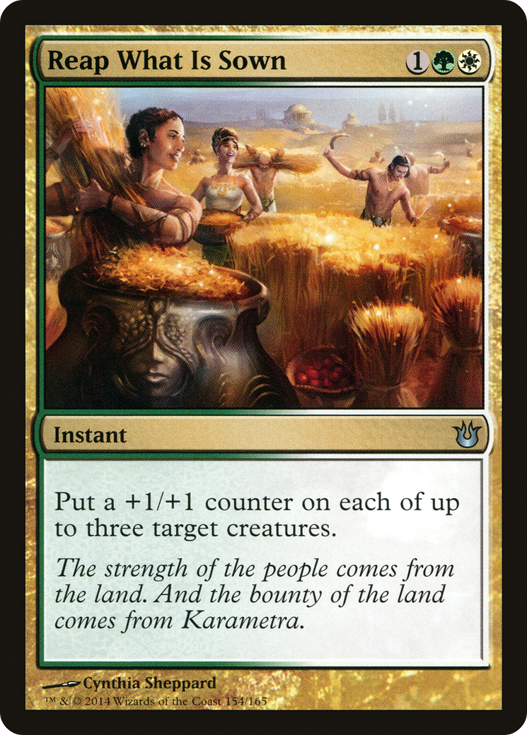 Image of Reap What Is Sown (BNG-154) - Born of the Gods