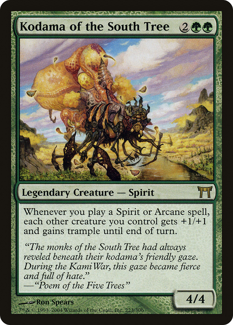 Image of Kodama of the South Tree (CHK-223) - Champions of Kamigawa