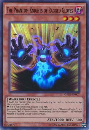 Image of The Phantom Knights of Ragged Gloves (OP02-EN007) - OTS Tournament Pack 2 Unlimited