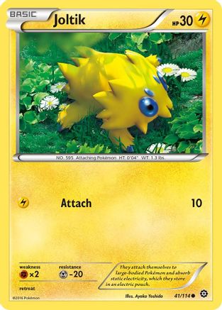Image of Joltik 041/114  XY  Steam Siege - Common