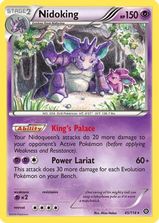 Image of Nidoking 045/114  XY  Steam Siege - Rare