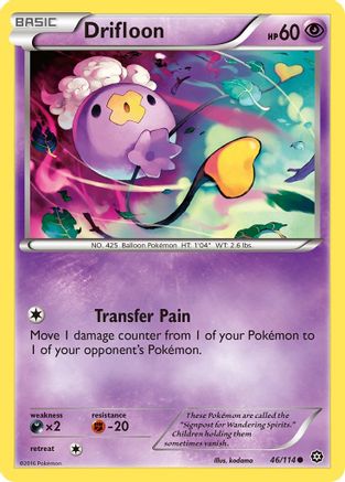 Image of Drifloon 046/114  XY  Steam Siege - Common