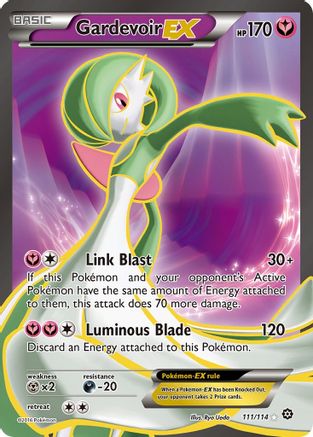 Image of Gardevoir EX (Full Art) 111/114  - Holofoil XY  Steam Siege - Ultra Rare