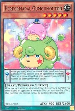 Image of Performapal Gumgumouton (TDIL-EN005) - The Dark Illusion 1st Edition