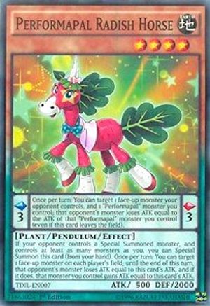 Image of Performapal Radish Horse (TDIL-EN007) - The Dark Illusion 1st Edition