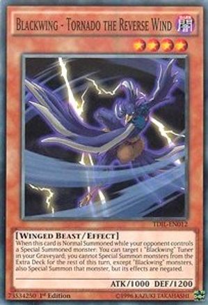 Image of Blackwing - Tornado the Reverse Wind (TDIL-EN012) - The Dark Illusion Unlimited