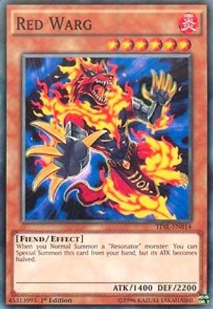 Image of Red Warg (TDIL-EN014) - The Dark Illusion Unlimited