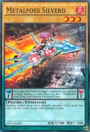 Image of Metalfoes Silverd (TDIL-EN022) - The Dark Illusion 1st Edition