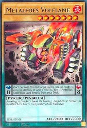 Image of Metalfoes Volflame (TDIL-EN024) - The Dark Illusion 1st Edition