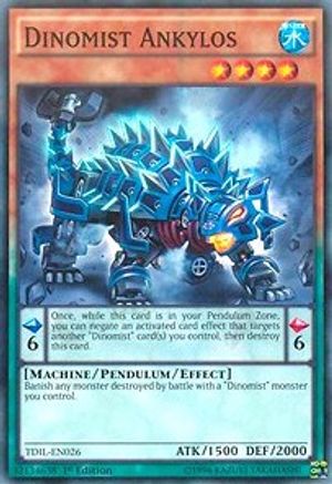 Image of Dinomist Ankylos (TDIL-EN026) - The Dark Illusion 1st Edition