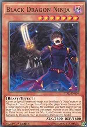 Image of Black Dragon Ninja (TDIL-EN036) - The Dark Illusion 1st Edition