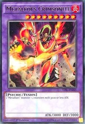 Image of Metalfoes Crimsonite (TDIL-EN045) - The Dark Illusion 1st Edition