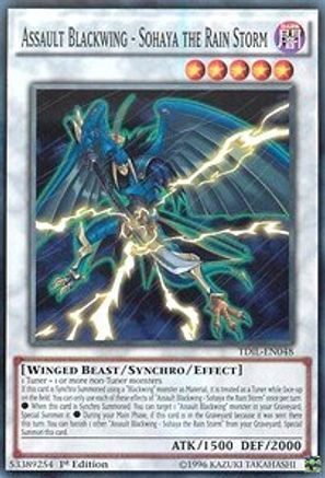 Image of Assault Blackwing - Sohaya the Rain Storm (TDIL-EN048) - The Dark Illusion Unlimited