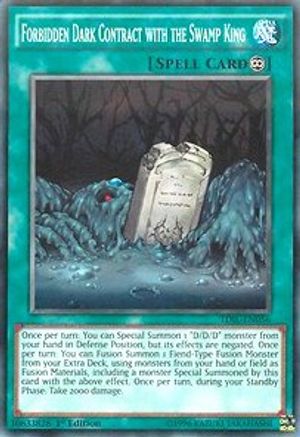 Image of Forbidden Dark Contract with the Swamp King (TDIL-EN056) - The Dark Illusion Unlimited