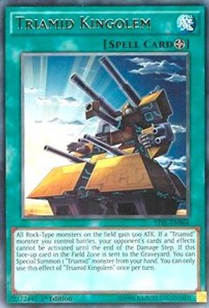 Image of Triamid Kingolem (TDIL-EN064) - The Dark Illusion 1st Edition