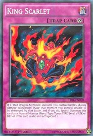 Image of King Scarlet (TDIL-EN070) - The Dark Illusion 1st Edition