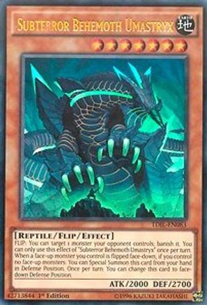Image of Subterror Behemoth Umastryx (TDIL-EN083) - The Dark Illusion 1st Edition